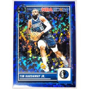 2023-24 NBA Hoops Premium Stock Tim Hardaway Jr. #136 Blue Disco Prizm 23/99